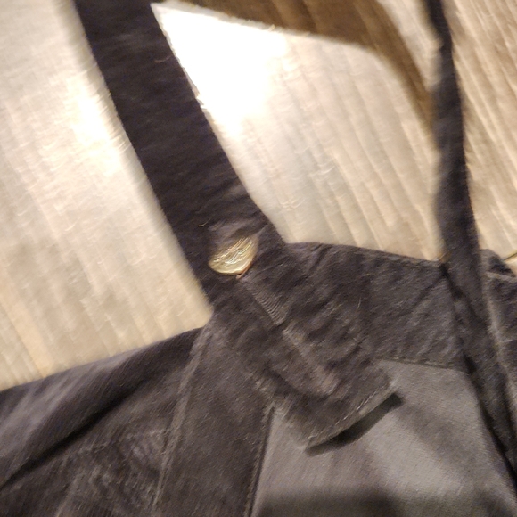 ❤️ MADEWELL VELVET SKINNY OVERALLS, MEDIUM - Picture 6 of 12